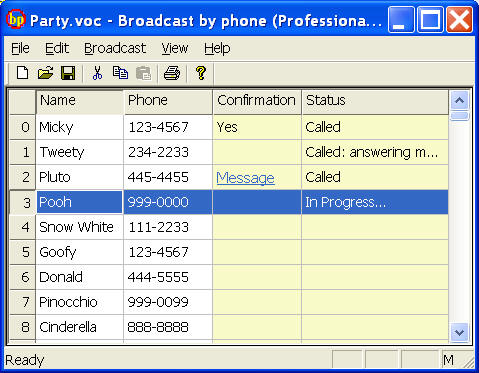 Screenshot of BroadcastByPhone 1.6.5