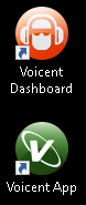 Launch the Voicent App