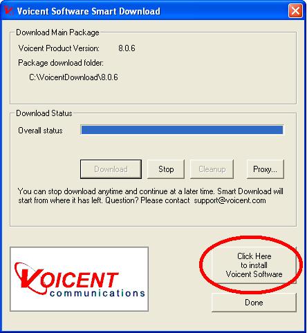 Start downloading download