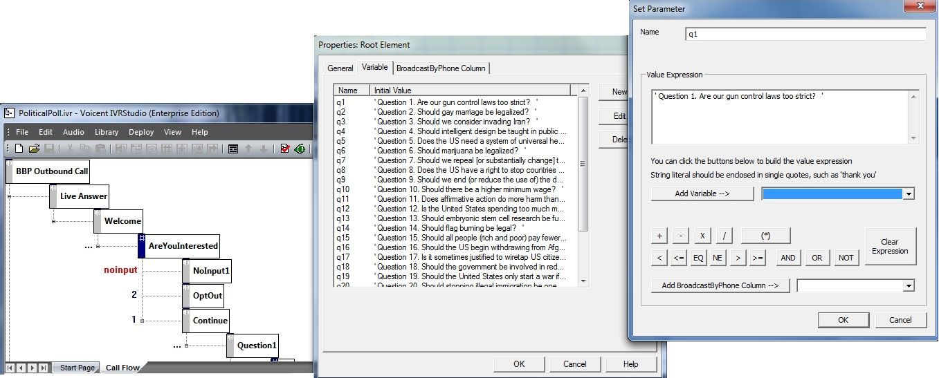 IVR, interactive voice response, music on hold, onhold message, voicexml, auto attendant, voicemail, voicemail to email, text to