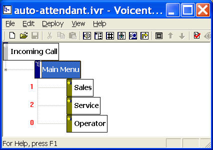 ivr auto attendant