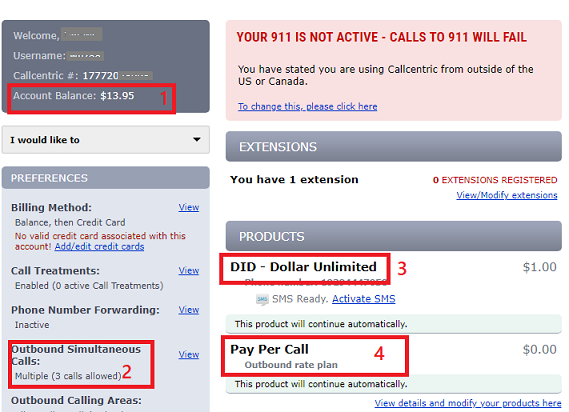 voip account