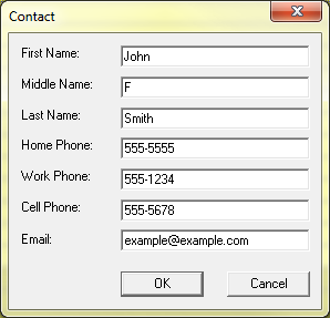 manage new contact